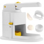 Manual Dumpling Maker with Wrapper Press, 3-in-1 Home Dumpling Mold, Easy Clean Dumpling Making Kit for Ravioli, Pierogi, Empanada, Bun, Chinese Pastry - Beginner Friendly