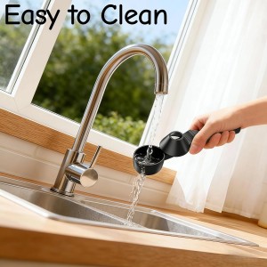 Coffee Scoop With Funnel – Mess-Free 2 Tbsp Measuring Spoon for Reusable K Cups, Protein Powder & Dry Ingredients | Flip & Pour Design, Dishwasher Safe