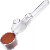 Coffee Scoop Fits Reusable K-Cups 2Tbsp, Food-Grade PCTG Funnel Scoop, Mess-Free & Precise Measuring for Coffee, Protein, Powder & Hot Cocoa (Natural,1Pack)