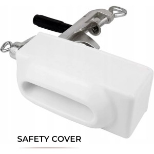 Manual Meat Tenderizer Heavy Duty – Commercial Rolling Cuber Tool Steak Flatten Tool Meat Tenderizer Grinder Clamp-on Kitchen Tool