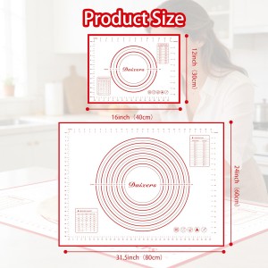 Silicone Baking Mats Set of 2,Extra Large 31.5