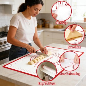 Silicone Baking Mats Set of 2,Extra Large 31.5