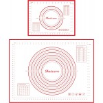 Silicone Baking Mats Set of 2,Extra Large 31.5