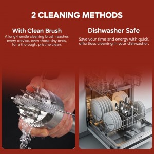 Stainless Steel Meat Tenderizer Tool with 21 Sharp Needles – Blade Tenderizer for Chicken, Beef, Steak – Heavy Duty Meat Pounder Hammer, Easy Grip Kitchen Gadget for Cooking & Chef Tools