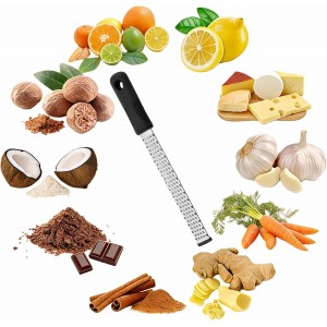 Stainless Steel Lemon Zester Grater with...