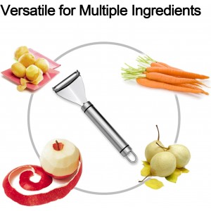Vegetable Peeler, Potato Peeler Stainless Steel for Kitchen, Y Shaped Peeler for Fruits & Vegetables, Potatoes Apple Carrot Cucumber Veggie Peeler