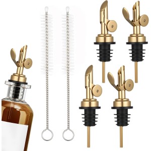 4 PCS Olive Oil Spout, Oil Spout for Oli...