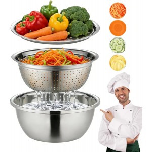 Multifunctional Stainless Steel Basin Wi...