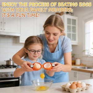 3 Pcs Egg Shell Opener,2026 New Egg Shell Opener, Stainless Steel Egghell Breaker,Multifunctional Egg hell Opener,Easy Shell Egg Opener,Kitchen Gadgets