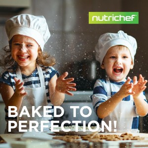 NutriChef 3-Piece Cookie Sheets for Baking, Non-Stick Baking Pans Set with Silicone Handles, Stackable Oven Trays in Small, Medium & Large Sizes for Professional and Everyday Use, 2026 Edition
