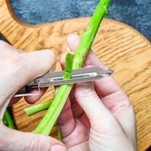 3pcs Stainless Steel Peeler, Multi-Function Vegetable Peelers for Kitchen, Ergonomic Handle, Kitchen Peeler for Veggie, Potato, Carrot, Fruit, Apple, Dishwasher Safe