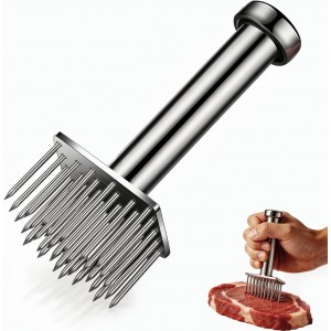 Meat Tenderizer Tool, Stainless Steel Me...