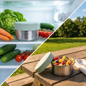 Cheese Grater with Container, 4 in 1 Box Gratters for Fine, Medium and Coarse, Handheld Lemon Zester for Parmesan, Ginger, Garlic, Nutmeg, Chocolate (Light Green)