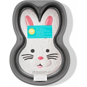 Wilton Bunny Cake Pan Aluminum Non-Stick...