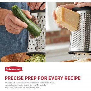 Rubbermaid Stainless Steel Cheese Grater - 9.5