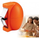 2026 New Egg Shell Opener Egg Cracker Tool, Multifunctional Peeler for Hard Boiled Eggs, Raw Eggs Separator Kitchen Gadget, Cooking Baking, Compact Gift for Dad Mom (Orange-1PCS)