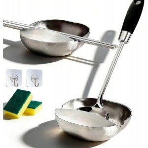 304 Stainless Steel Spoon Rest & Multipu...