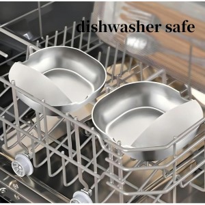 304 Stainless Steel Spoon Rest & Multipurpose Kitchen Utensil Holder, Self-Standing Ladle Holder with Stable Base, Modern Utensil Holder for Ladles, Tongs, Spatula, Premuim Food Grade Material (1PC)