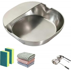 304 Stainless Steel Spoon Rest & Multipu...