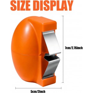 3Pcs Egg Shell Opener, 2026 New Multifunctional Egg Shell Separator Egg Cracker Tool for Raw Eggs, Hard Boiled Egg Peeler, Stainless Steel Eggshell Breaker Egg Shell Cutter Kitchen Gadgets