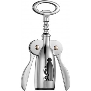 Wine Bottle Opener Wing Corkscrew with B...