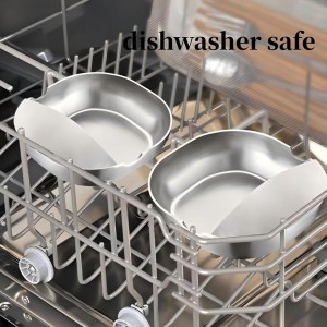 Stainless Steel Spoon Rest – Rust-Proof, Drip-Catching & Space-Saving Kitchen Must-Have, Spoon Rest for Kitchen Counter, 304 Stainless Steel Spoon Rest & Multipurpose Kitchen Utensil Holder (2pcs)