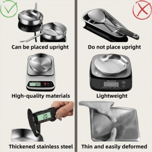 304 Thickened Stainless Steel Spoon Rest & Multipurpose Kitchen Utensil Holder, Self-Standing Ladle Holder with Stable Base for Spatulas and Spoons Premuim Food Grade Material (A-1Pcs-Thickened)