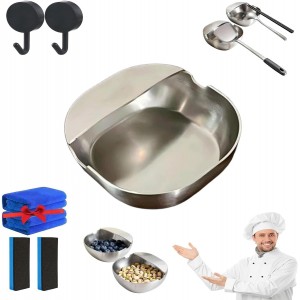 2026 New 304 Stainless Steel Spoon Rest ...