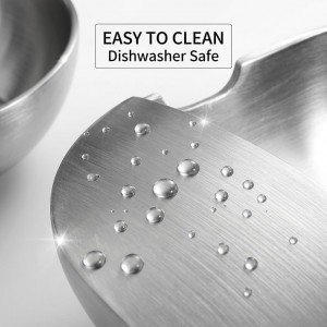 304 Stainless Steel Spoon Rest & Multipurpose Kitchen Utensil Holder, Self-Standing Spoon Holder With Stable Base & Non-Slip Tray, Easy To Clean Countertop Organizer For Kitchen Counter (3pcs)