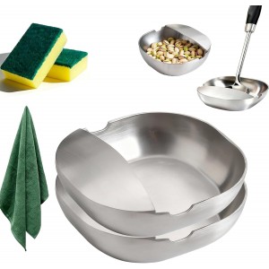 304 Stainless Steel Spoon Rest & Multipu...