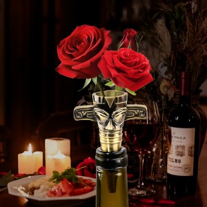 Professional Wine Opener Set for Old & Fragile Corks - 3-in-1 Cork Extractor Removes Older Wine Corks Whole & Intact, Beer Bottle Opener with Elegant Zinc Alloy Base & Stopper Set