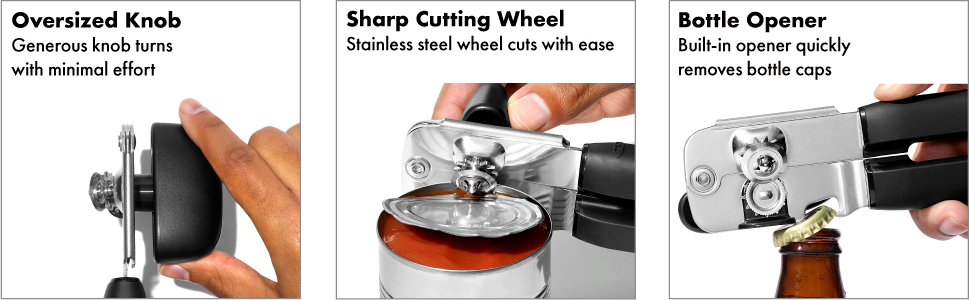 OXO Good Grips Soft-Handled Manual Can Opener