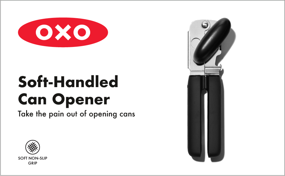OXO Good Grips Soft-Handled Manual Can Opener