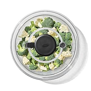 OXO Good Grips Salad Spinner | Lettuce Spinner | Fruit Washer | Fruit Washing Bowl with Strainer | Vegetable Cleaner | Salad Cleaner | Lettuce Washer | 6.22 Quart Capacity