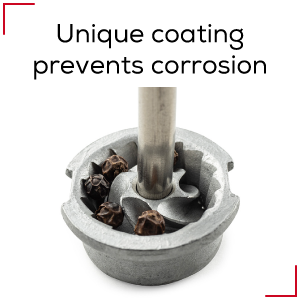 Peugeot Bistro 4-Inch Pepper Mill, Natural (800-1)