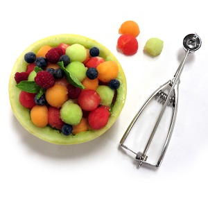 Norpro stainless steel scoop, 56MM (4 Tablespoons), As Shown