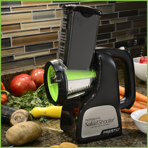 Presto 08800 EverSharp Electric Knife Sharpener, 2-Stage System, Silver/Black