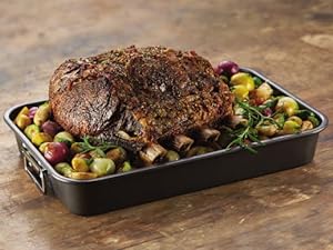 Farberware Nonstick Bakeware Baking Pan / Nonstick Cake Pan, Rectangle - 9 Inch x 13 Inch, Gray