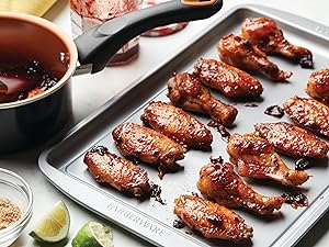 Farberware Nonstick Bakeware Baking Pan / Nonstick Cake Pan, Round - 9 Inch, Gray, 1 Count (Pack of 1)