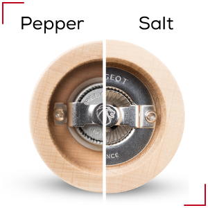 Manual pepper mill, natural wood, 30 cm