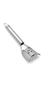 Kuhn Rikon Julienne Peeler with Blade Protector, Stainless Steel Handle