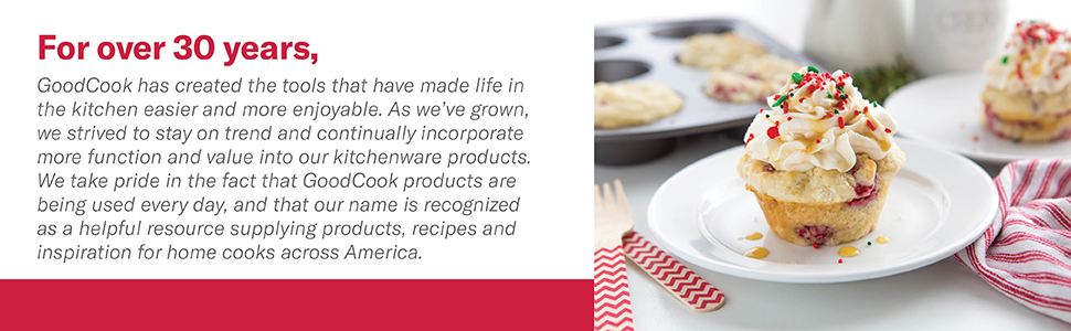 GoodCook Everyday Hand Crank Sifter with Wood Knob, 3 Cup Capacity