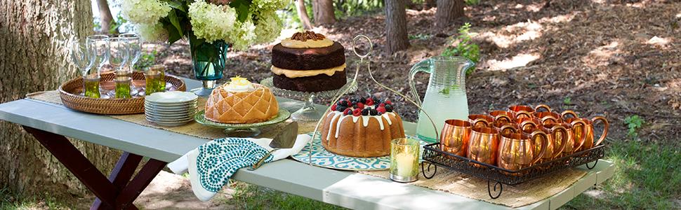 Nordic Ware Platinum Collection Bundt Pan, 6-Cup