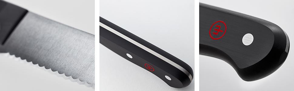 WÜSTHOF Gourmet 2-Piece Carving Knife Set,Black