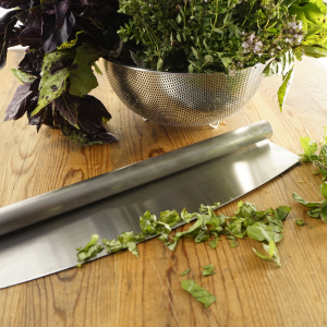 RSVP International Endurance® Rocker Style Stainless Steel Pizza Cutter, 14