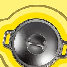 Lodge BOLD 14 Inch Seasoned Cast Iron Pizza Pan, Design-Forward Cookware