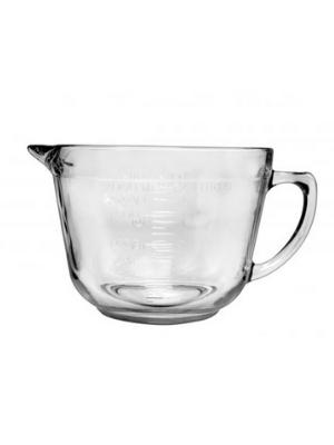 Anchor Hocking Batter Bowl, 2 Quart Glass Mixing Bowl
