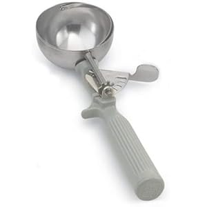 Vollrath 4 oz. Stainless Steel Disher,Gray, Size 8