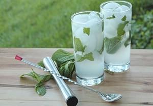 TableCraft 3-Piece Stainless Steel Cocktail Shaker, 8-Ounce