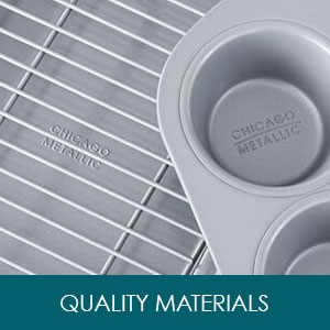 Chicago Metallic Professional 4-Piece Non-Stick Toaster Oven Set